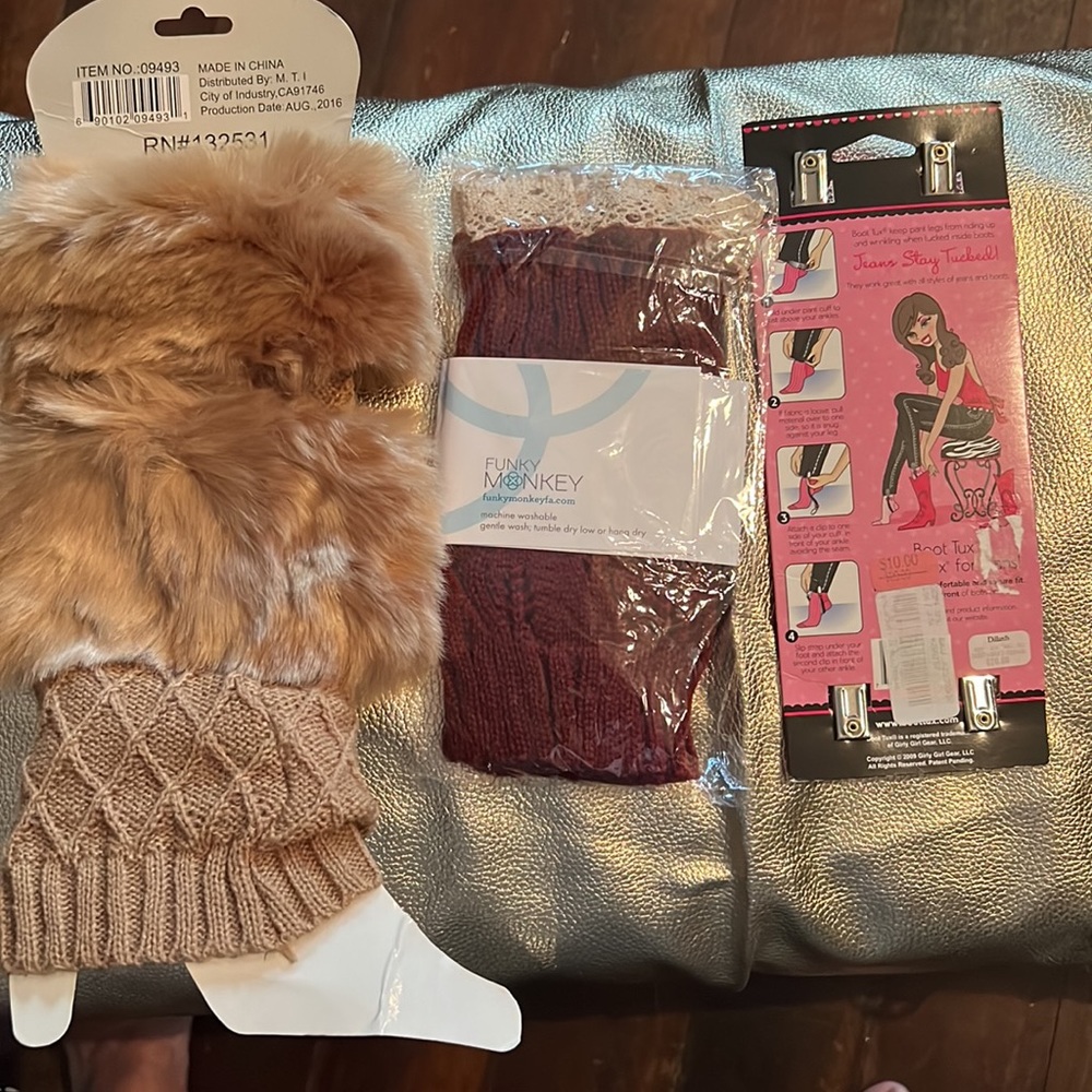 Bundle 3- Boot Cuffs items - Picture 2 of 2
